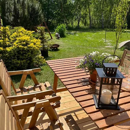 بيت خشبي Liwia Park House *